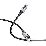 Кабель USB Borofone BX101 Creator Micro 2.4A Колір Бiлий, фото 7
