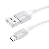 Кабель USB Borofone BX101 Creator Micro 2.4A Колір Чорний, фото 6