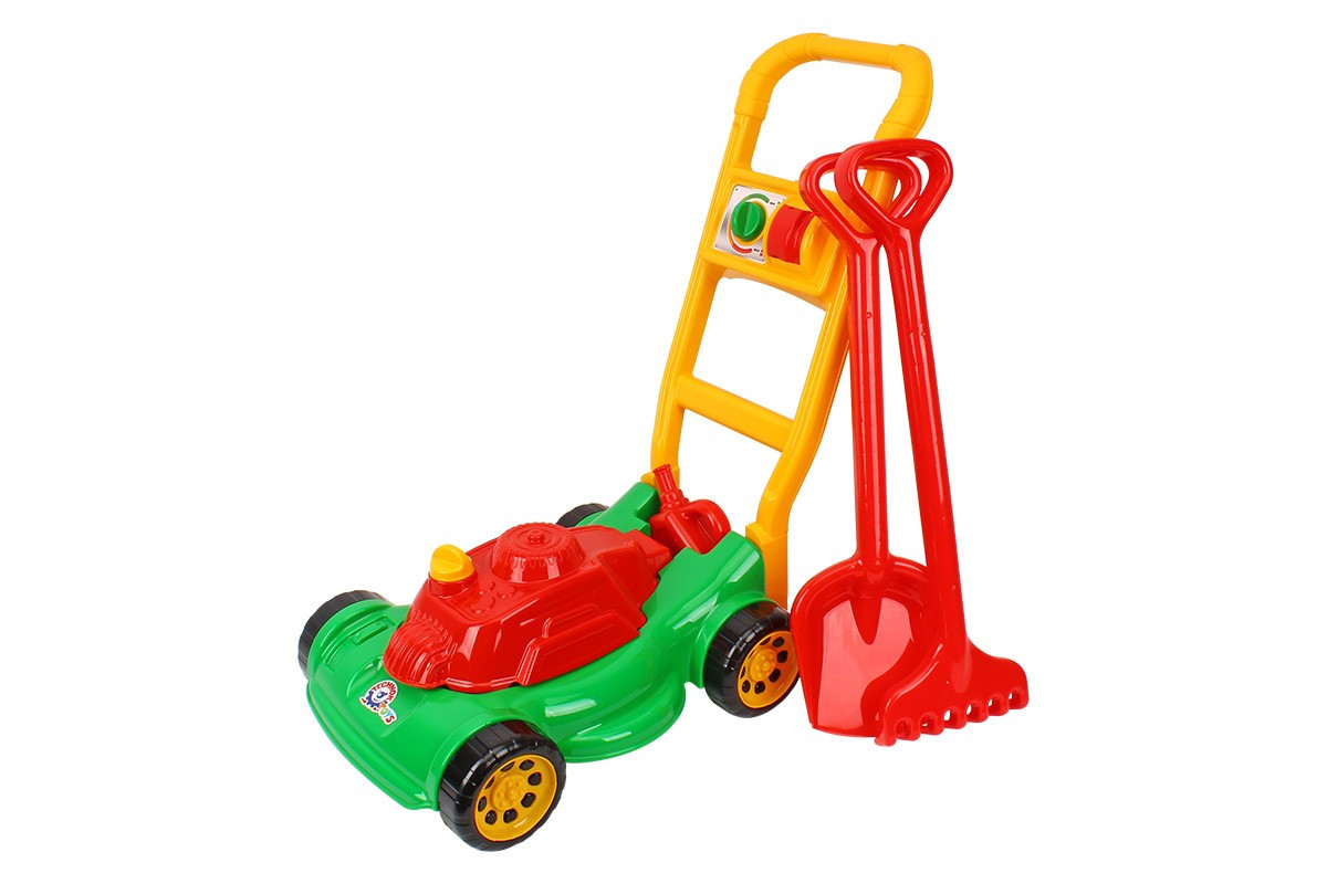 Дитячий Набір садівника ТехноК (газонокосарка, аксесуари) 9574, фото 1