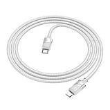 Кабель USB Hoco U132 PD27W Type-C to Lightning 1.2m Колір Блакитний, фото 9