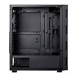 Корпус Prologix E115 Tempered Glass&Mesh Black, фото 7