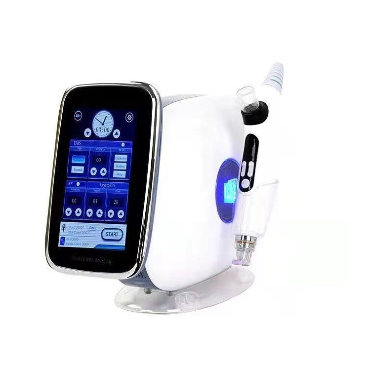 Апарат безголкової мезотерапії комбайн для обличчя 3 в 1 EMS RF Nano NV-H9