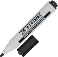 Маркер для дошки (2-4мм, чорний) Buromax BM.8800-01