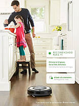Робот-пилосос iRobot Roomba e6 (e6192) Робот-пилосос із підтримкою WLAN 2 гумовими щітками, фото 5