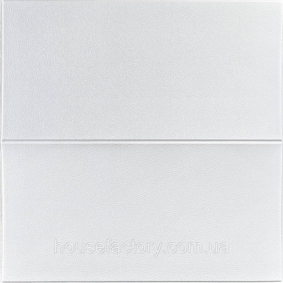 Панель стінова 3D 700х700х5мм Lichi square white (D) SW-00001802