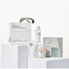Набір мініатюр для догляду за шкірою з екстрактом хауттюйнії ANUA Heartleaf Soothing Trial Kit
