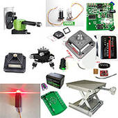 Комплектуючі та аксесуари для лазерних рівнів