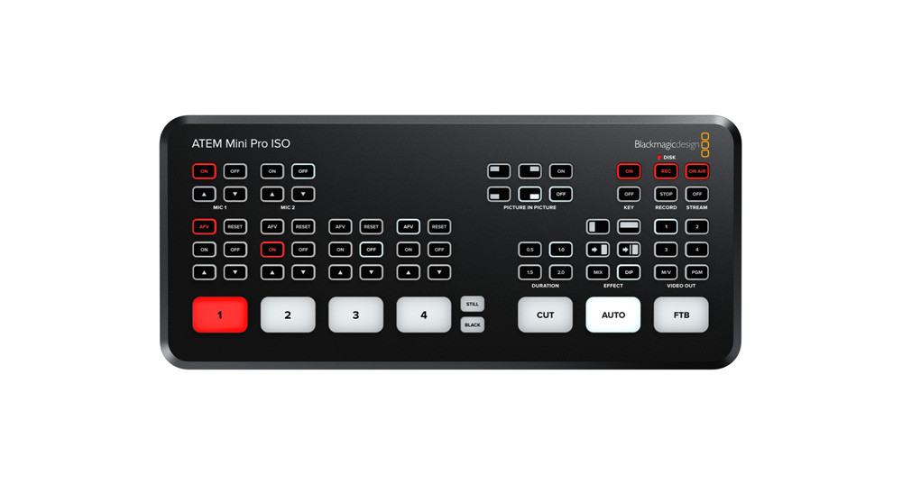 Відеомікшер Blackmagic Design ATEM Mini Pro ISO