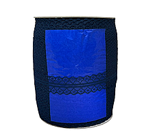 ОПТ - Мереживо Сітка 3 см, колір-чорний, 10 метрів, Чорний