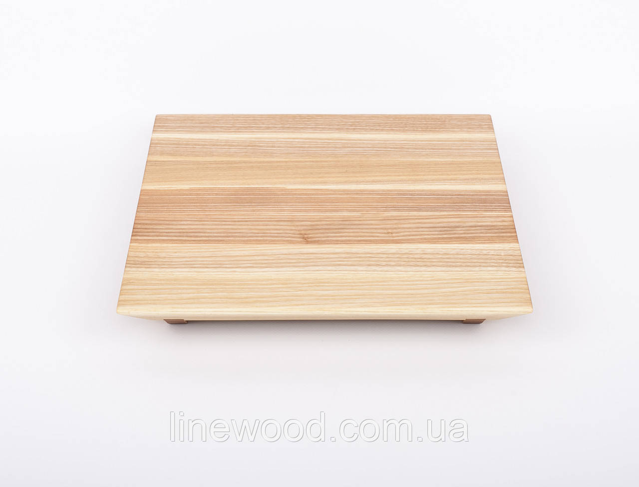 Блюдо ГЕТА (доска для суши) деревянное 30х30х3,5 см (ольха) - фото 2 - id-p418743082