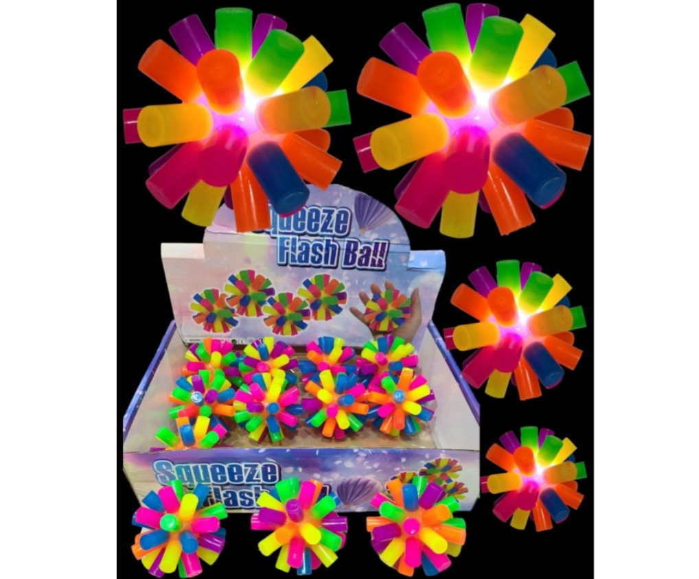 Антистрес м'ячик масажер світящий