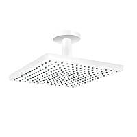 Верхній душ Hansgrohe RAINDANCE E 300 1jet зі стельовим конектором білий матовий (26250700)
