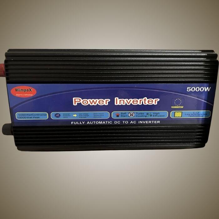 Перетворювач напруги Power Inverter Wimpex 5000W 12V USB / Автомобільний інвертор WX-5000W, фото 1