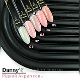 DANNY LIQUID POLYGEL (рідкий акрил-гель) №01 15 ml, фото 3