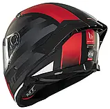Мотошолом MT THUNDER 4 SV TREADS B5 Matt Red, фото 7