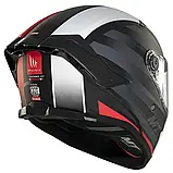 Мотошолом MT THUNDER 4 SV TREADS B5 Matt Red, фото 8