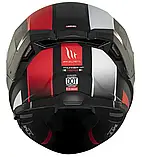 Мотошолом MT THUNDER 4 SV TREADS B5 Matt Red, фото 9
