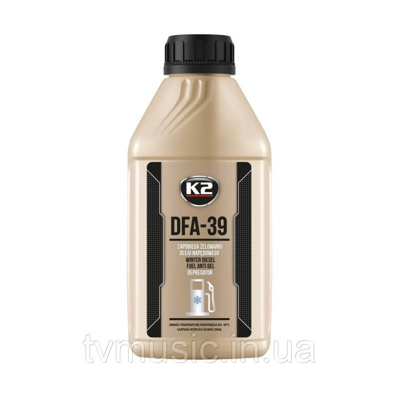 Антигель для дизельного палива K2 Turbo DFA-39 500 мл (T300)