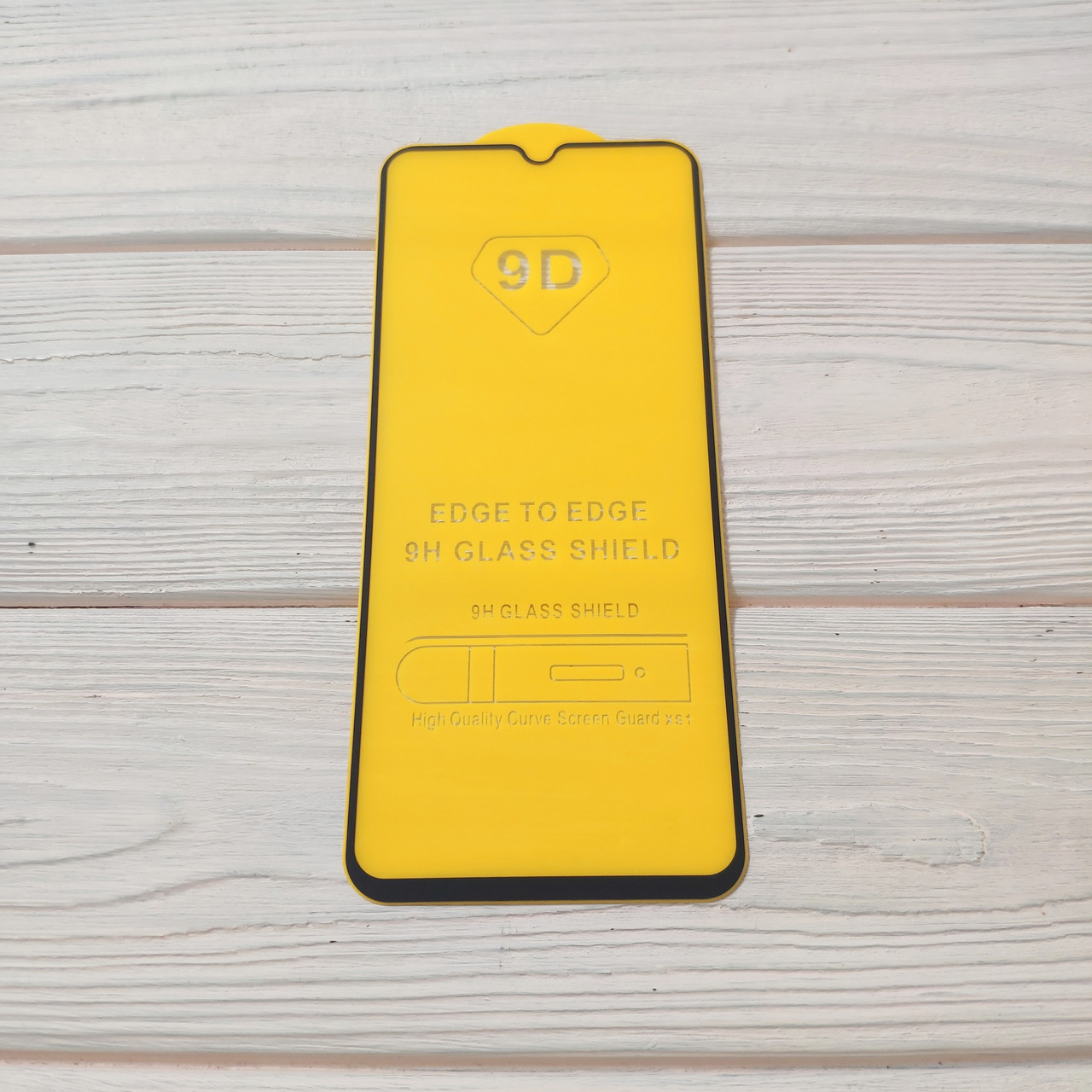 Защитное стекло 9D для Xiaomi Redmi 10С Full Glue Черное