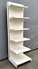 Торгові односторонні (пристінні) стелажі «Маго» 210х64 см., Б/у, фото 7