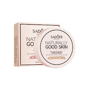 Мінеральна пудра для матування Sadoer Good Skin Naturally 5 g (натуральний відтінок)
