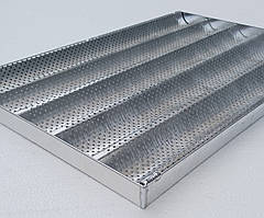 Противень Деко для багетів 600x400 мм з 5 хвилями (Україна)