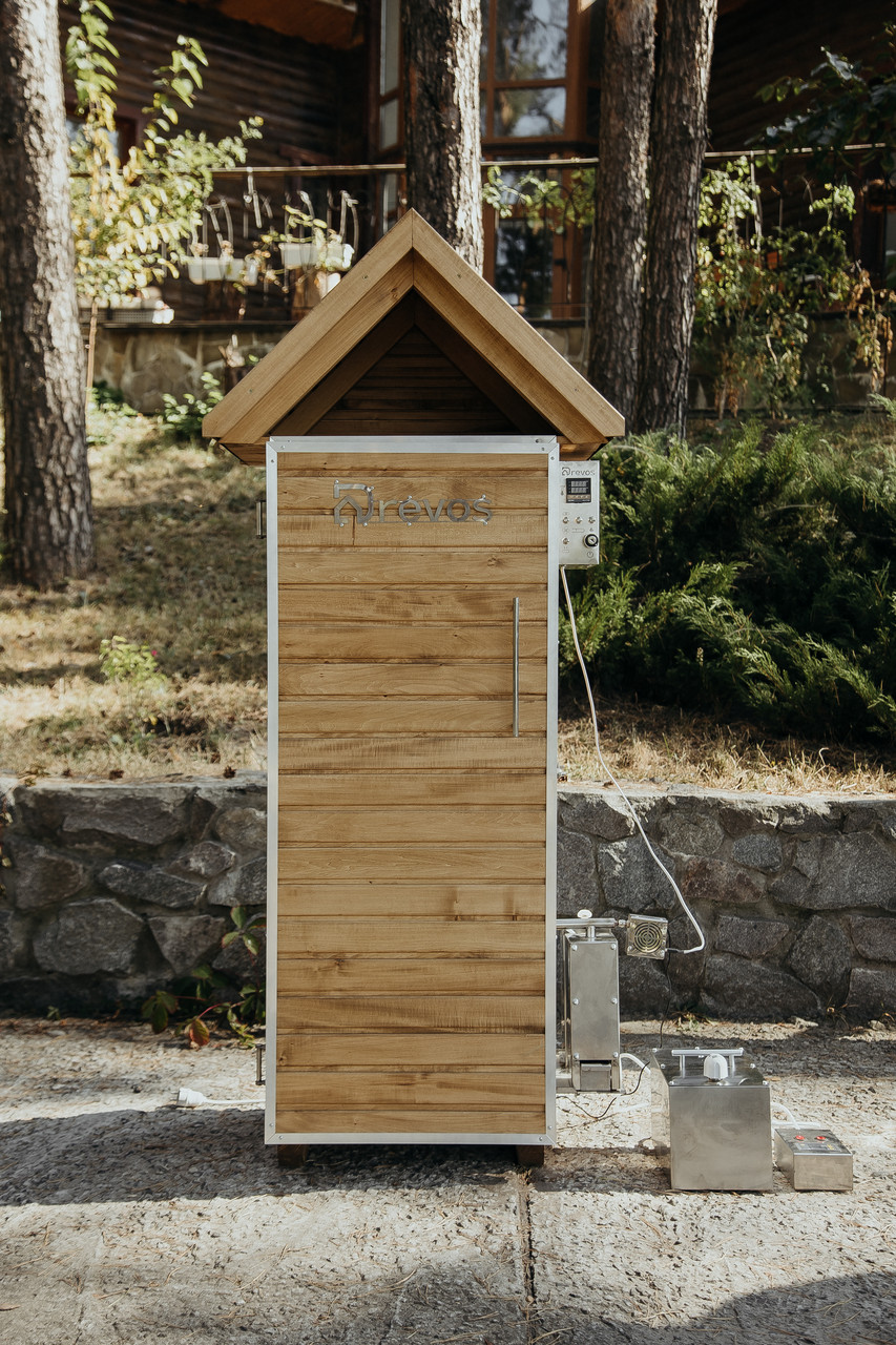 Коптильня холодного та гарячого копчення Класік PRO NEW (85x60x174 см, до 25 кг) ПІД ЗАМОВЛЕННЯ, фото 1