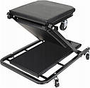 Лежак підкатний 2в1, Стілець для майстерні-стіл Resser 07-1511    LuxPrice, фото 2