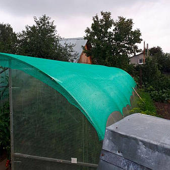 Затіняюча сітка 45% UV 4м*50м захисна, фото 2
