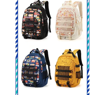 Спортивний шкільний рюкзак міський 48*35 см на блискавці з кишенею в різних варіантах Liza