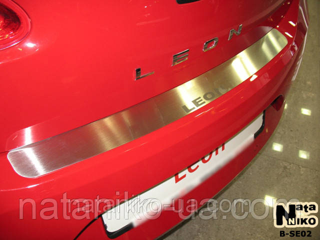 Накладки на задний бампер Seat Leon II *2005-2012