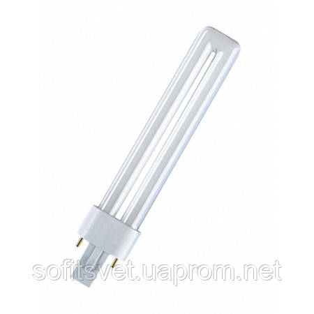 Люмінесцентна лампа Osram Dulux S 11W/840 4000К 220V G23