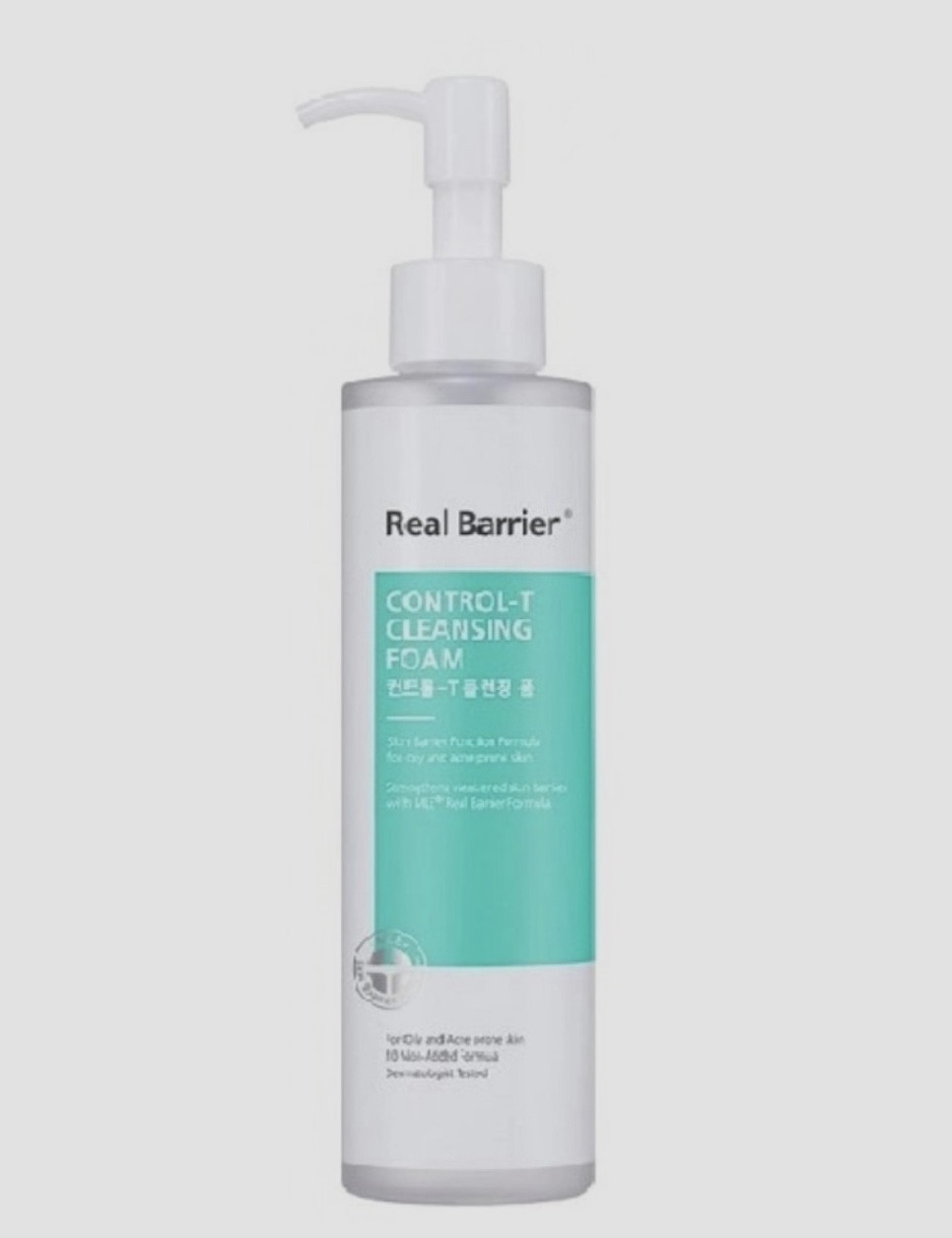Real Barrier Control-T Cleansing Foam Очисна пінка для жирної шкіри 180 ml