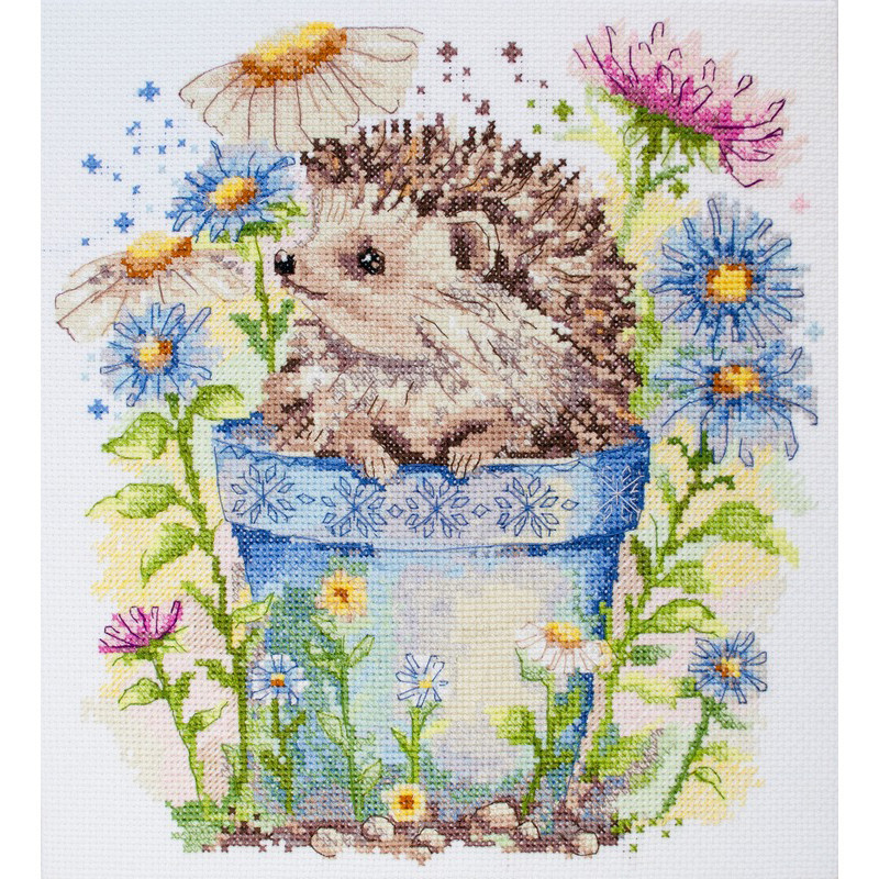 Набір для вишивання хрестиком «Малий розвідник» AH-220 з п'яльцями