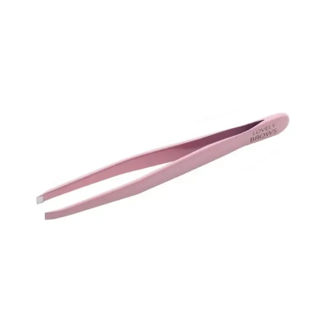 Пінцет для брів Lovely Brows by Nikk Mole (широкі прямі кромки)