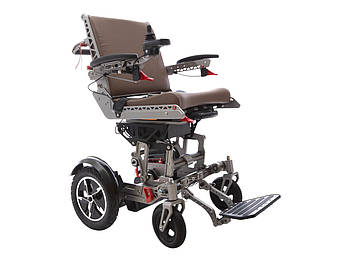 Інвалідна коляска з електроприводом покращена з регулюванням висоти сидіння MED1-KY172