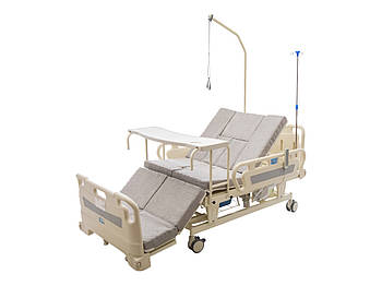 Електричне медичне функціональне ліжко з туалетом і бічним переворотом MED1-H01 (з регулюванням