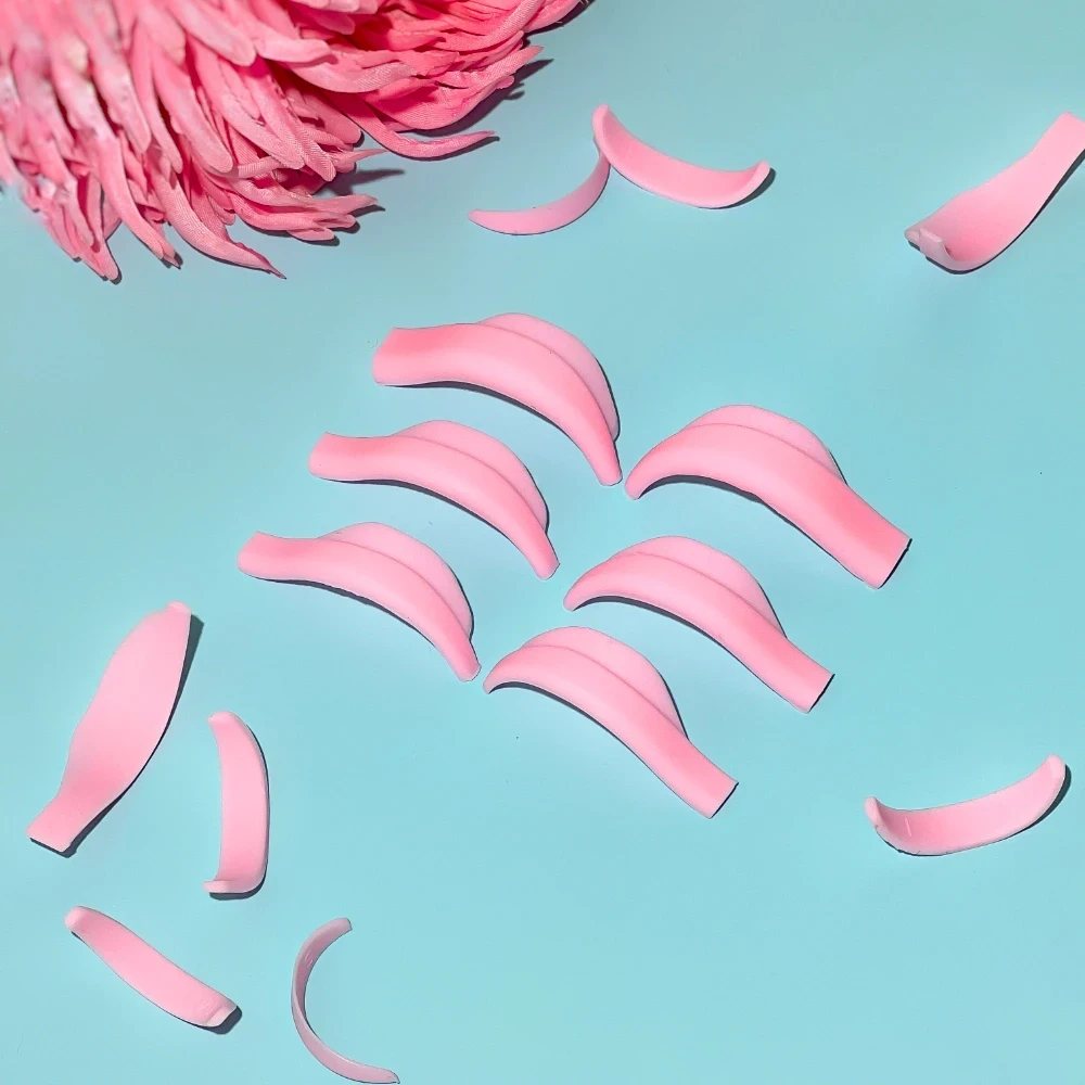 Набір бігудів для ламінування вій Pink Lami Lash 7 пар (S,M,L,XL) та (S,M,L) для нижніх вій