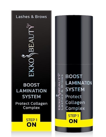 Складник для ламінування вій та брів Ekko Beauty Boost Lamination System Step №1, 10 мл