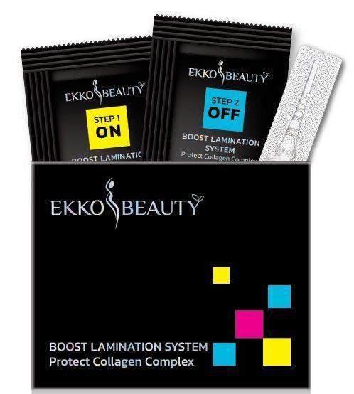 Міні набір для ламінування вій та брів Ekko Beauty Boost Lamination System