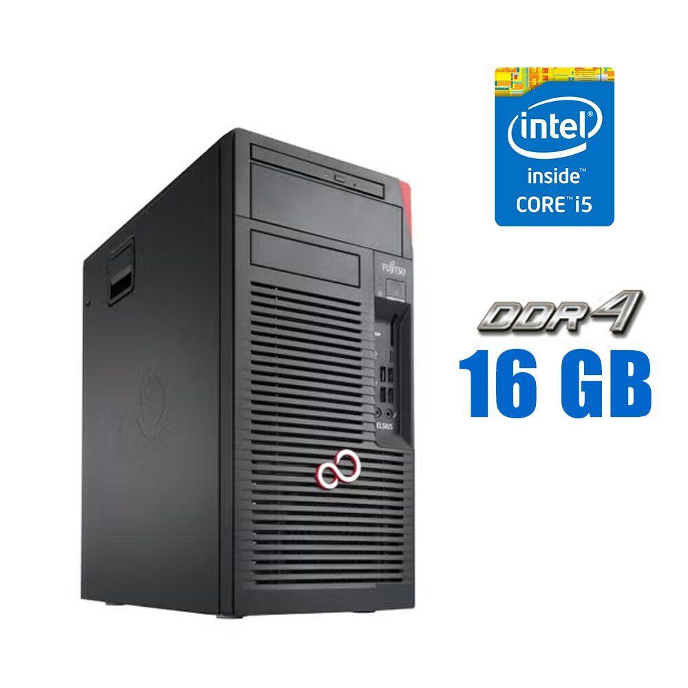 Комп'ютер Fujitsu Celsius W570n MT/ Core i5-7600/ 16 GB RAM/ 256 GB SSD/ HD 630