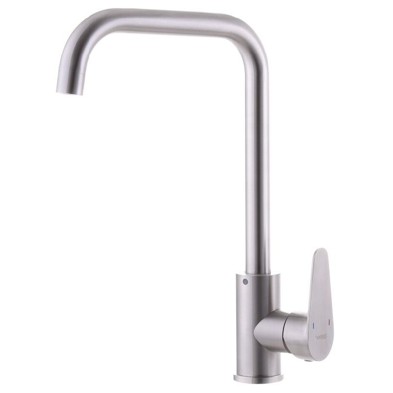 Змішувач для кухні з нержавіючої сталі FOX-011-G