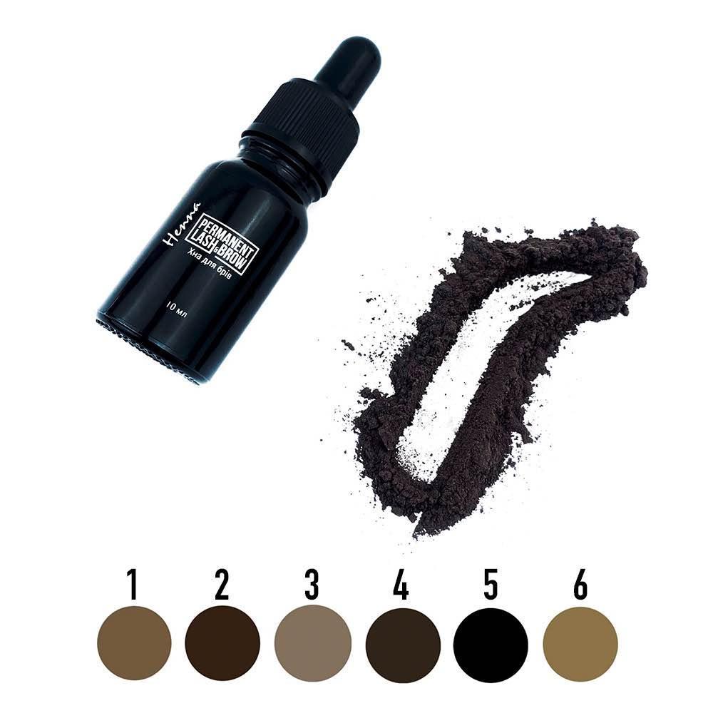 Хна для брів Permanent lash&brow, 10 мл