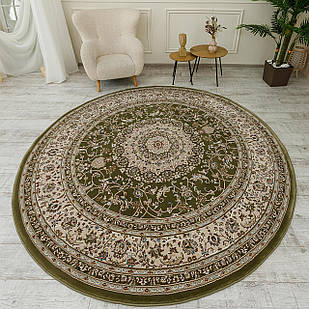 Доріжка східна класика ESFEHAN 4878A ширина 1,5 Зелена