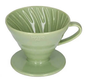 Керамічний пуровер Hario V60 02 Зелений