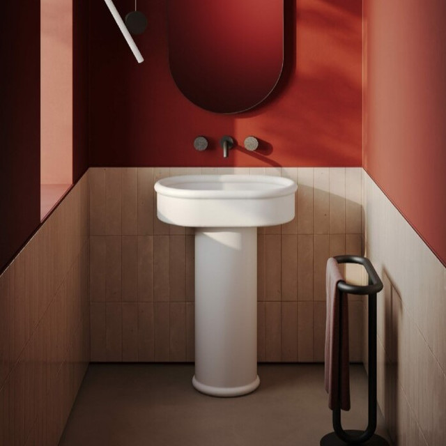 Art Ceram Brera раковина окремо стояча BRL003+BRC001