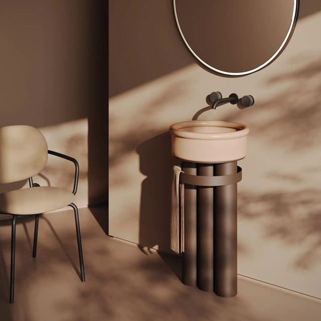 Art Ceram Church умивальник на колоні ACA085+BRL001