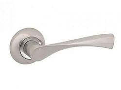 Ручка дверна на розеті Нікель H-14023-A-NIS кругла ТМ SEMPRA