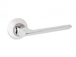 Ручка дверна на розеті Хром H-14105-A-CR кругла ТМ SEMPRA