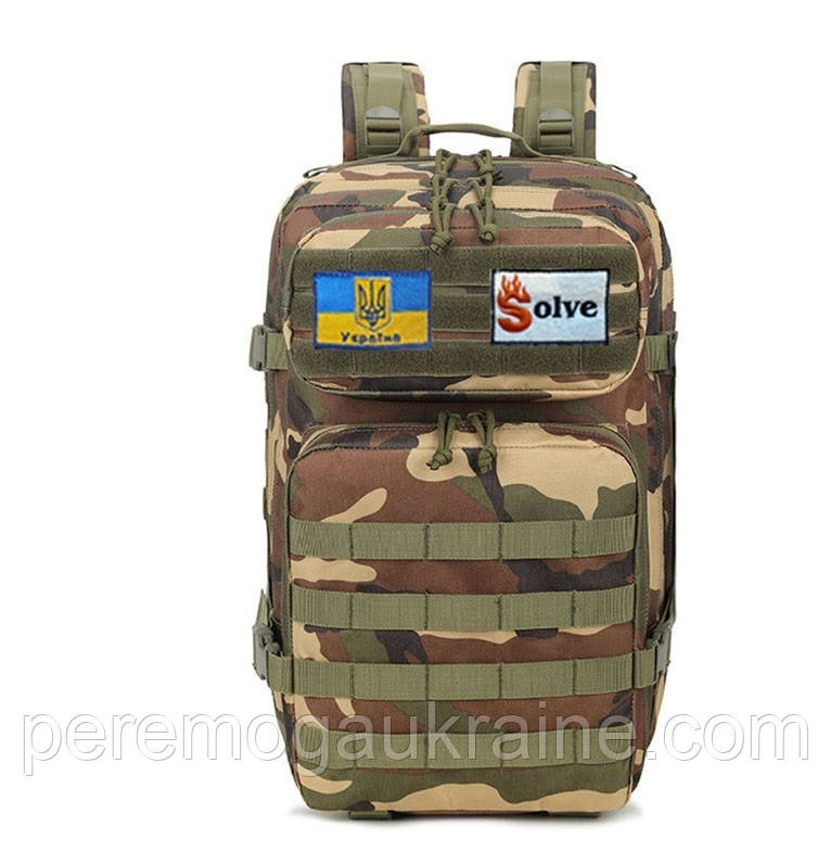 Тактичний похідний рюкзак на 45 л KT6003020 Woodland